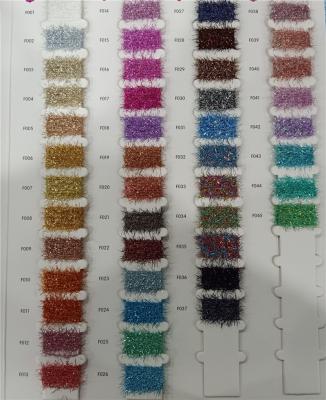 China Anti-pilling High Quality Blend Yarn Feather Metallic Yarn For Sweater Knitting Scarf for sale