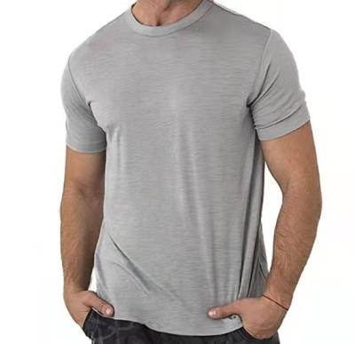 China Four Seasons Merino Wool Quick-Drying T Shirt Breathable Soft And Comfortable Fabric For T Shirt for sale