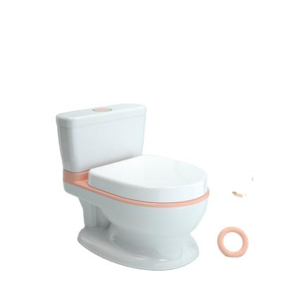 China Modern Suitable Price Portable Bathroom Kids Baby Training Cute Simulated Music Toilet for sale