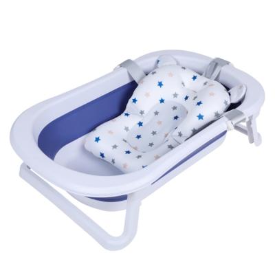 China Various Good Quality Collapsible Safety Baby Soft Bath Seat Tub Cushion Mat BBC-001 for sale