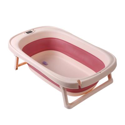 China Good Quality Promotional Viable Foldable Baby Tub Folding Bathtub For Newborn for sale