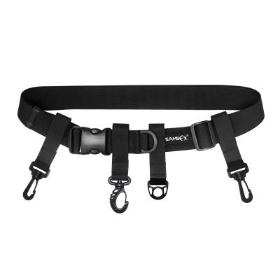 China Reduce the pressure on your SAMSFX Waist Surf Mount Kayak Fishing Accessories Adjustable Support Belt Wading Belts for Fishing Waders for sale