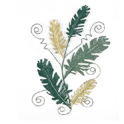 China Art Decor Wholesale Modern Style Nature Leaf Metal Fern New Design Wall Art Multi Decor for sale