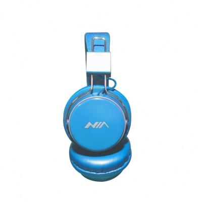 China Headband NIA 851S OEM stereo radio earphone hi-fi headset, TF card play, FM radio support, wired connect to all devices with audio cabl for sale