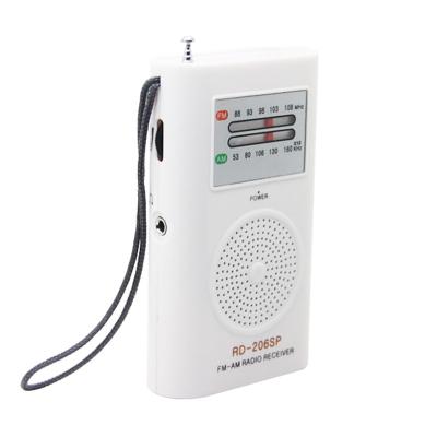 China Factory Direct Sales PORTABLE Style AM ​​FM Pocket Portable Home Radio Radio for sale