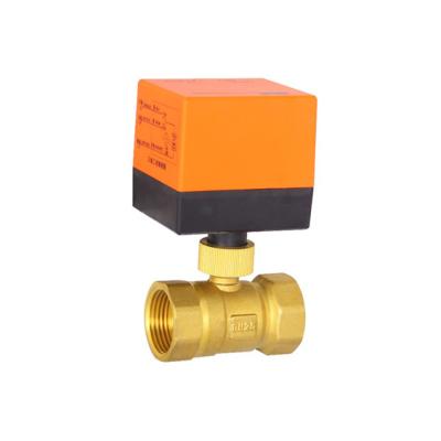 China Traditional electric ball valve Three-thread on/off electric two-control ball valve Electric ball valve for sale