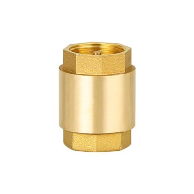 China Traditional Internal Brass Copper Core Check Valve Thread Check Valve for sale