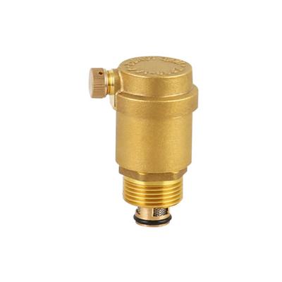 China Traditional Brass Quick Outer Wire Thread Pipe Thread Exhaust Fire Exhaust Valve One Way Wholesale for sale