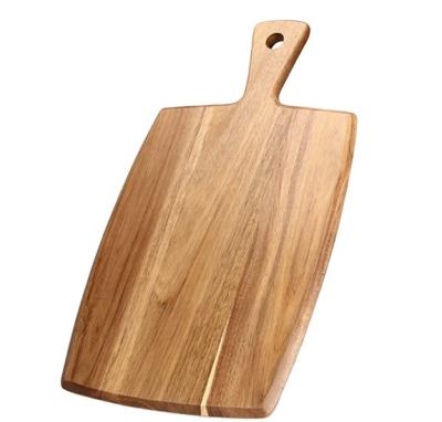 China Europe Customized Acacia Pizza Board With Handle Cutting Board Eco - Friendly Cheese Liner Board With Wire for sale