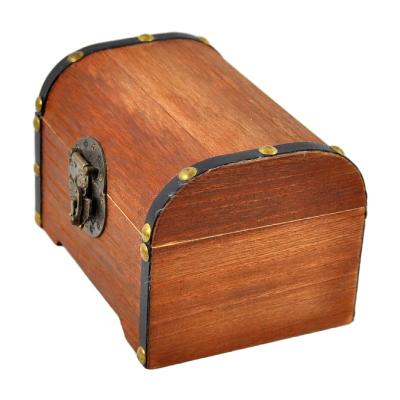 China Minimalist Rustic Outdoor Solid Wood Burning Storage Box Seed Box and Recipe Box with Metal Edge Ornament as Unique Gift for sale