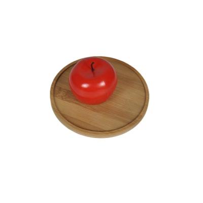 China Hot Selling Natural Wood Serving Tray TP003 Eco Friendly Home Decor Fruit Serving Tray for sale