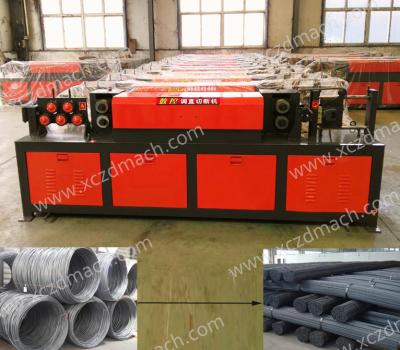 China Building construction YGTQ 5-14Rebar straightening and cutting machine, high quality large size steel bar straightening machine for sale