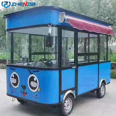 China ZD-FT39 Mobile Food Cart Meat Processing Plants Popular Selling Mobile Street Kitchen Bar Coffee Truck for sale