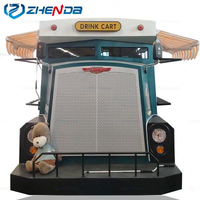 China Mobile Cannery Food Cart Stainless Steel Ice Cream Carts Concession Trailer Towable Food Truck For Sale for sale