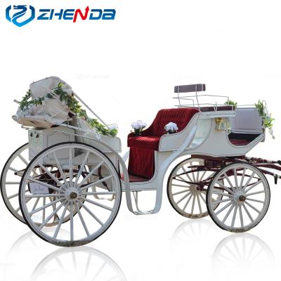 China Sightseeing Wedding Horse Horse Carriage Victorian Guided Horse Carriage Horse Carriage Princess Display Custom Horse Carriage for sale