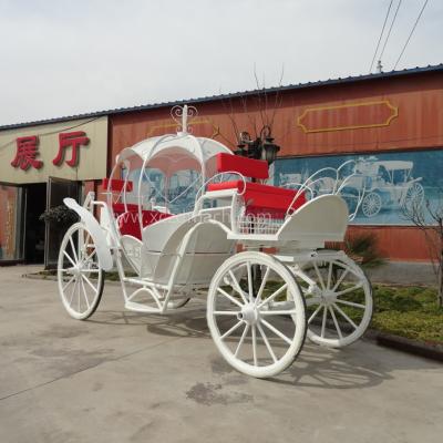 China Park Used Cinderella Pumpkin Horse Carriage For Sale Christmas Horse Carriage For Sale In Stock for sale