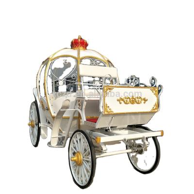 China Park Popular Hot Sale Cinderella Pumpkin Horse Carriage Carts For Sale / Wedding Horse Carriage For Sale for sale