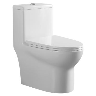 China Factory Direct Sales Double-Flow European One-piece Cheap Bathroom Sanitary Ware Ceramic Wc Toilet for sale