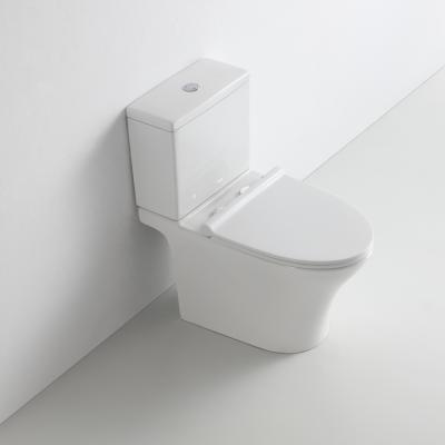 China China Supplier Dual-Flow Ceramic WC Sanitary Two-Piece Toilet Australian Ware Bidet Toilet Bowl For Sale for sale