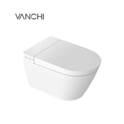 China Automatic Operation China Modern Smart Smart Wall Hung Toilet Smart Electric Bidet Smart Toilet for sale