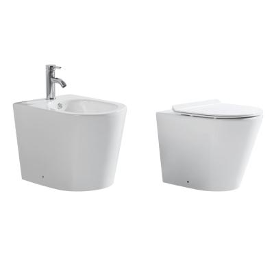 China Modern Advanced Sanitary Wc Bathroom Bidet Ware Woman Wash Toilet Ceramic Bidet for sale