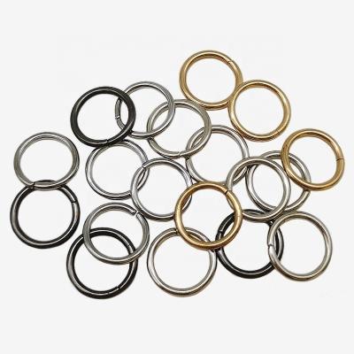 China Other Wholesale Zinc Alloy Spring Clip O Key Ring Door Chain Round Round Round Carabiner Handbag Key Chain Hook Bag Buckle Zinc Alloy B Clip D for sale