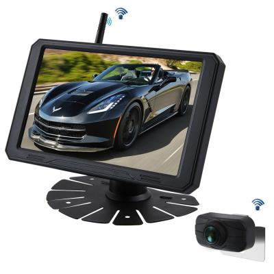 China 628px*582px. 7inch Monitor Radio Digital Flip Mirror Front Rear Side Auto Reverse View Camera Camera for sale