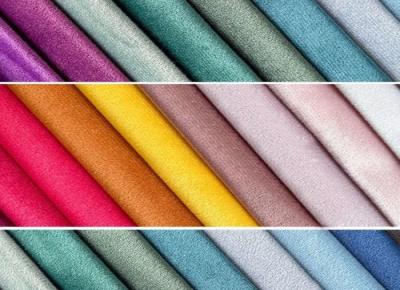 China El poliéster 100% de Sofa Fabric del terciopelo de la tapicería de Hometextile DTY FDY 1m m Odvia quema en venta