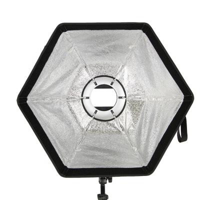 China Indoor Custom Photo Hexagonal Softbox Softbox Logo Diffuser Flash Light Soft Shooting Box For Photography for sale