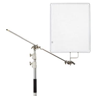 China Stainless Easy Folding Flag Reflector Photography Photo Video Studio Flag Panel Reflector With White Cloth for sale