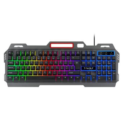 China Sporty Usb Computer Gaming Keyboard Gaming Keyboard Plug-and-Play Cable Multicolor Professional Mechanical Game for sale