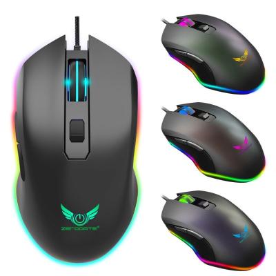 China 3D G21Eating Mechanical Chicken Gaming Mouse Mechanical Colorful Luminous RGB Marquee Mouse Macro Border for sale