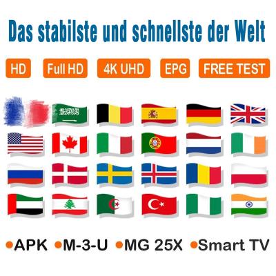 China OEM/ODM iptv xxx stable iptv 12months over 4k firestick tv box iptv m3u free trial hot sale products for sale