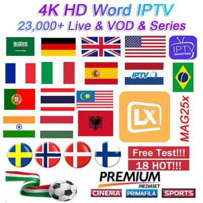 China OEM/ODM iptv reseller for world 12months channels iptv panel on 4k firestick m3u iptv xxx free trial for sale