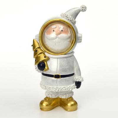 China 2020 Resin Merry Christmas Decorations Cute Indoor Santa Clause Decoration Cute Room Ornament Christmas Tree for sale