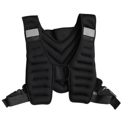 China Strength Training Gym Fitness Running Exercise Vest Tactical Weighted Vest Weighted Vest With Adjustable Buckle 10 Kg for sale