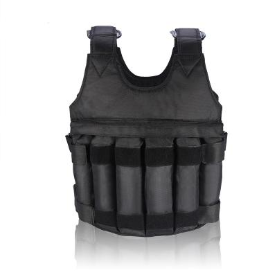 China Strength Training Exercise Training Adjustable Fitness Weight Vest 20kg 30kg 40kg 50kg For Men Weighted Vest Jacket for sale