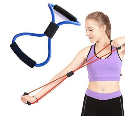 China Durable High Quality 8 Shape Resistance Band Tube Chest Expander for sale