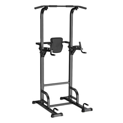 China Home Core Exercise Gym Strength Training Workout Equipment Power Tower Dip Station Pull Up Bar for sale