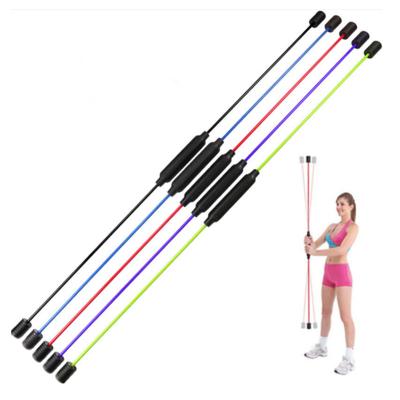 China Yoga Exercise Hot Sales Popular Gym Rubber Swing Bar Fitness Flex Bar for sale