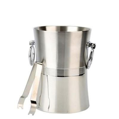 China HanFa Crown Quality Wine Bucket Stainless Steel Champagne Viable Ice Bucket for sale