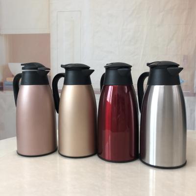 China Sustainable HOT Selling Good Quality 2.0L Capacity and Competitive Price Stainless Steel Coffee Pot/Hot Flask for sale