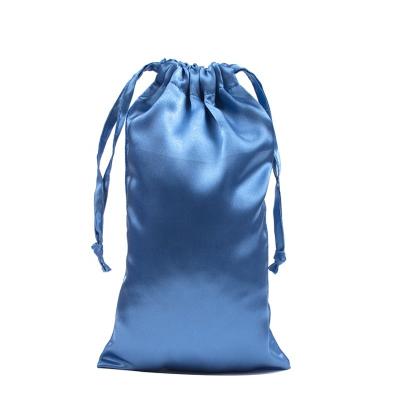 China Gerine Champagne Grocery Folding Drawstring Personal Shopping Storage Pouch Bag for sale