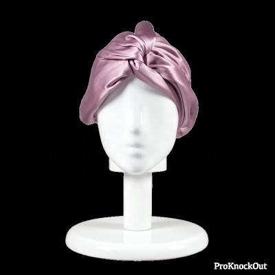 China Fashion Gerine19mm Silk Sleep Hair Cap Hoods Silk Caps With Logo Hood Reversible Adjustable Elastic Satin for sale