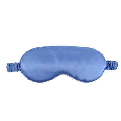 China Gerine Suzhou 19mm Anti-Wrinkle Gerine Suzhou 19mm Indigo Blue Sleeping Luxury Eye Mask Eco-friendly 100% Silk Eye Mask for sale