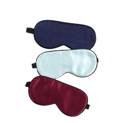 China Custom Printed Anti-Wrinkle Gerine 16mm Logo Sleep Eye Mask For Fatigue Relief Eye Party Sleep Promotional Sexy Eye Mask For Women Men for sale