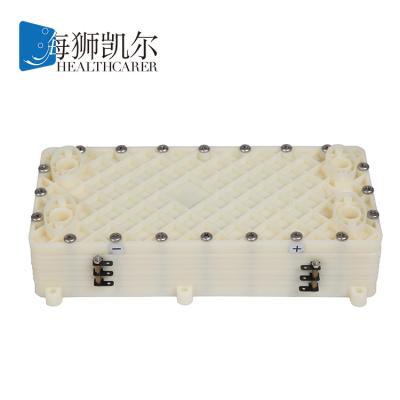 China Hotels 0-15A Stacked Plate Electrolysis Chamber Cell For Water Treat for sale