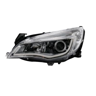 China For Buick Yinglang XT Modified Headlight Assembly Q5 Hai 5 Bifocal Lens LED Angel Eyes HID Xenon Headlights Century for sale