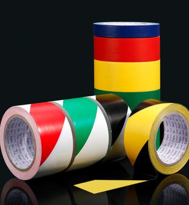 China PVC Warning Tape Zebra Crossing Warning Color Marking Landmark Tape for sale