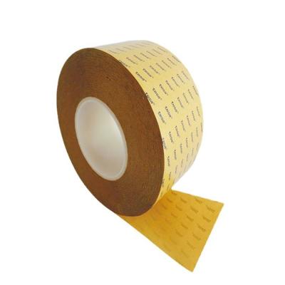 China 68552 Metal Plastic Adhesive Transparent PET Double-sided Film Tape for sale